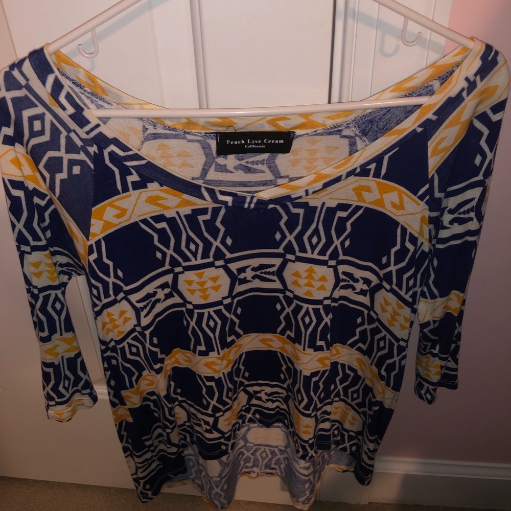 Boutique Quarter Sleeve Blouse